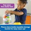 Learning Resources Snap-n-Learn Surprise Squirrels, fine Motor Skills, Colors, Numbers, and Shapes, Educational Baby and Toddler Toys
