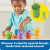 Learning Resources Snap-n-Learn Surprise Squirrels, fine Motor Skills, Colors, Numbers, and Shapes, Educational Baby and Toddler Toys