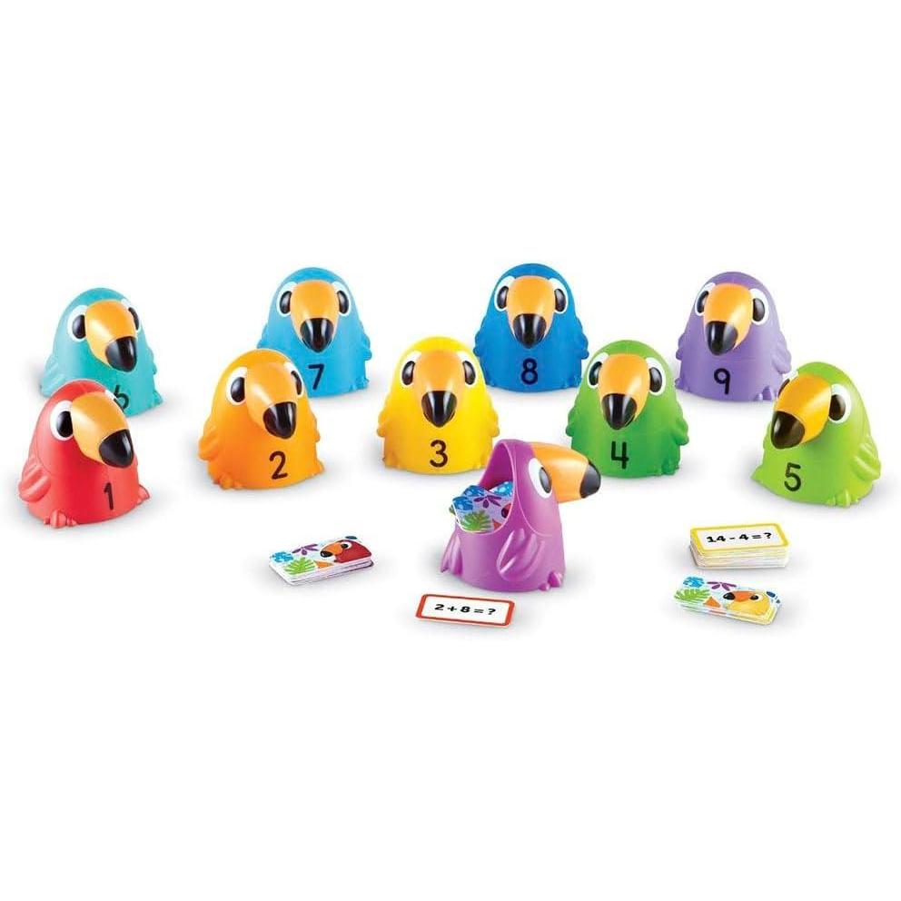 imageLearning Resources Toucans to 10 Sorting Set Counting ampamp Sorting Early Math Skills Toy Ages 5Toucans