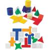 Learning Resources Folding Geometric Shapes Bundle, Math Class Accessories, 3-D and 2-D Concepts, Measurement, Area, Volume and Surface Area, 16 Pieces, Grades 2+, Ages 7+