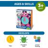 Learning Resources Tock The Learning Clock – 1 Piece, Ages 3+ Educational Talking & Teaching Clock, Toy Clock for Toddlers, Educational Toys for Kids(Tock – Pink)