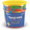 Learning Resources Brights! Tangrams Class Pack, Shape Recognition, 30 Plastic Pieces, Ages 5+