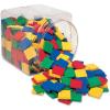 Learning Resources Square Color Tiles, Counting, Sorting Toy, Set of 400 in 6 Colors, Ages 4+