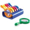 Learning Resources Primary Science Jumbo Magnifiers with Stand – 6 Pieces, Ages 3+, Science Classroom Accessories, Teacher Supplies, Observation Toys for Kids, Back to School Supplies(4-1/2 in dia)