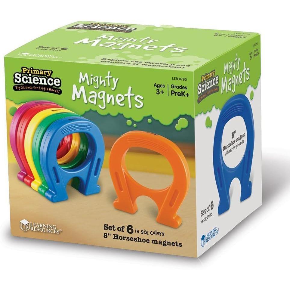 imageLearning Resources Mighty Magnets Set of 6
