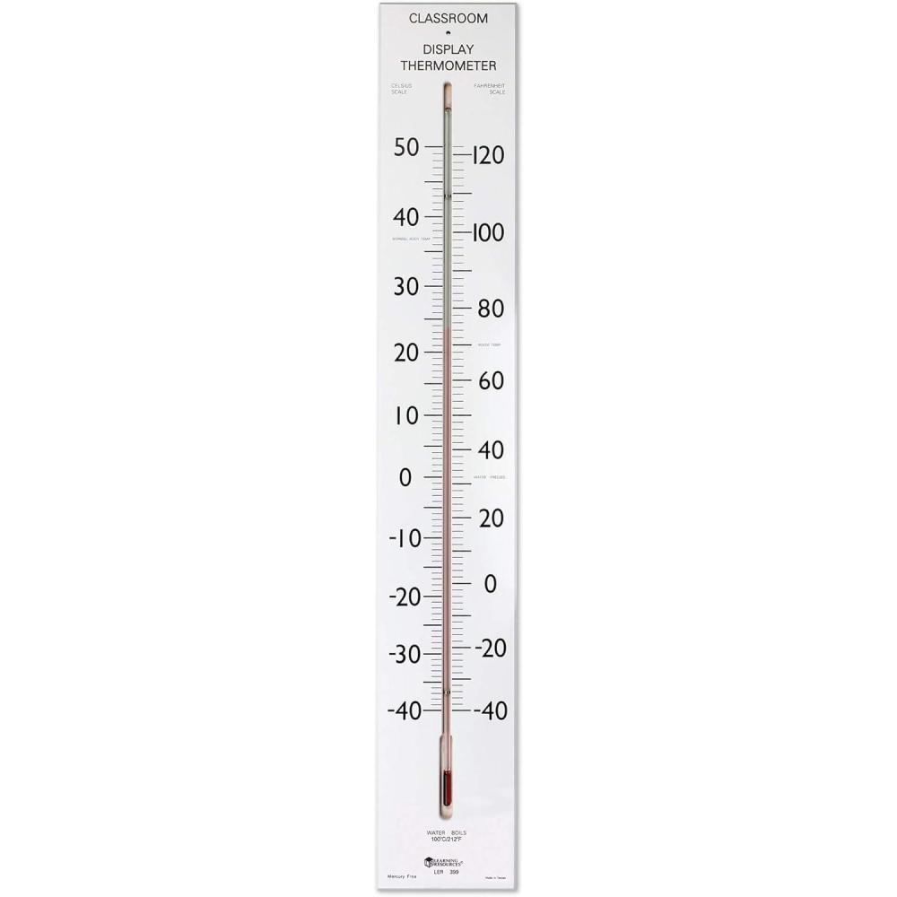 imageLearning Resources Giant Classroom Thermometer