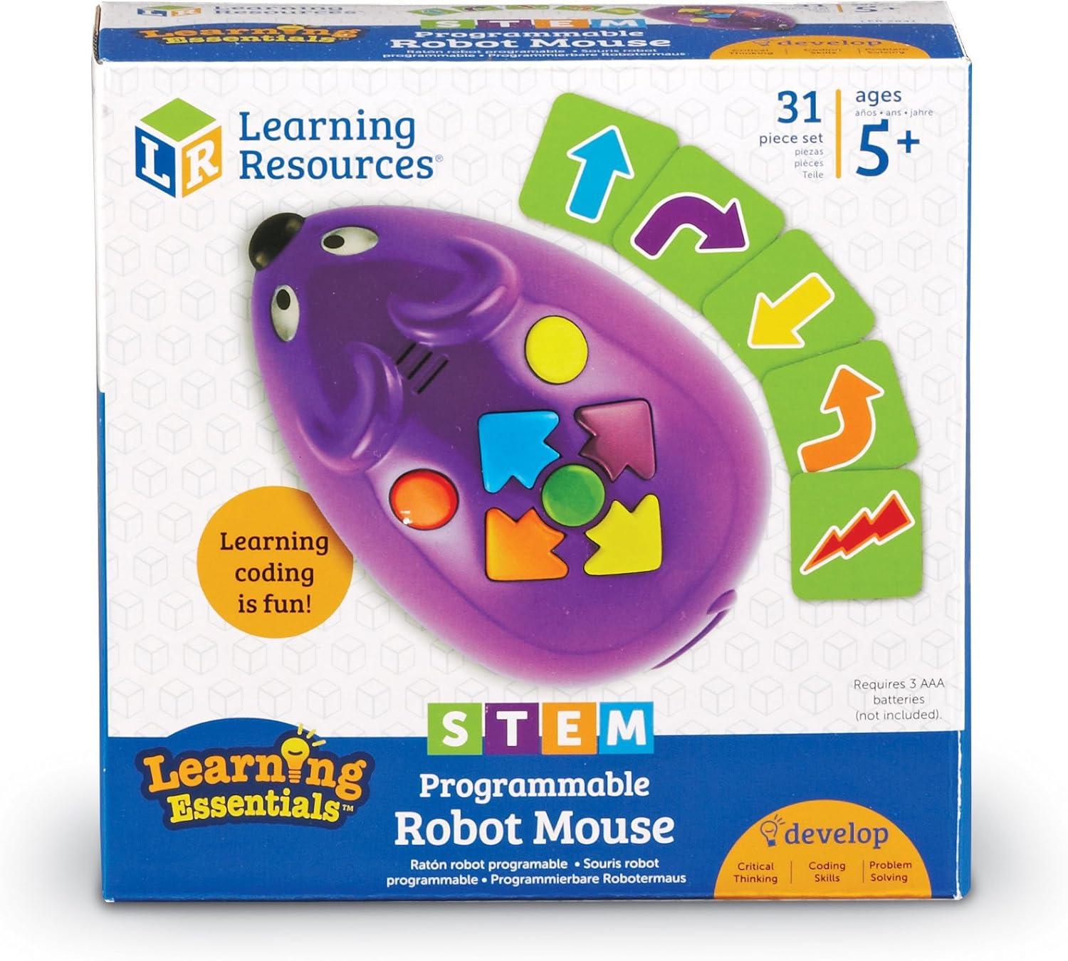 imageLearning Resources Code ampamp Go Robot Mouse Classroom Set STEM Coding Classroom Set