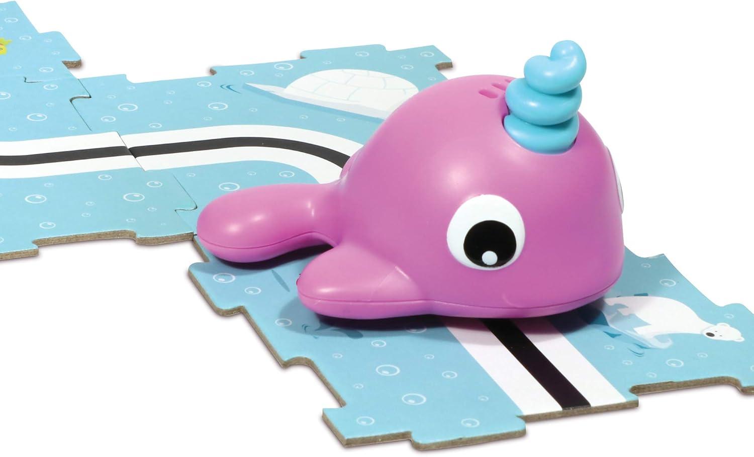 imageLearning Resources Coding Critters Go Pets Dipper the Narwhal  14 Pieces Ages 4 ScreenFree Early Coding Toy For Kids Interactive STEM Coding Pet Toddler Learning ToysDipper the Narwhal