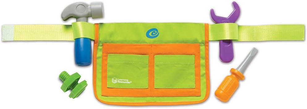 imageLearning Resources New Sprouts Tool Belt Kids Construction Set Outdoor Toys 5 Pieces Ages 2