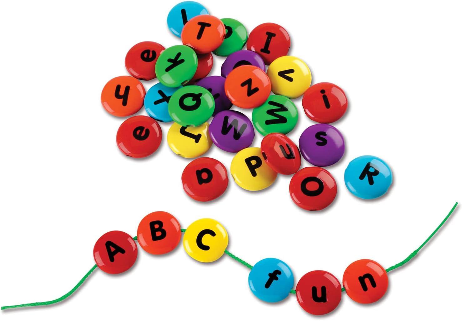 imageLearning Resources Smart Snacks ABC Lacing Sweets Fine Motor Toy 31 Pieces Ages 2