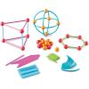 Learning Resources Geometric Shapes Building Set, Early Math Skills, Back to School Activities, Classroom Games for Teachers, 170 Piece Set, Ages 5+