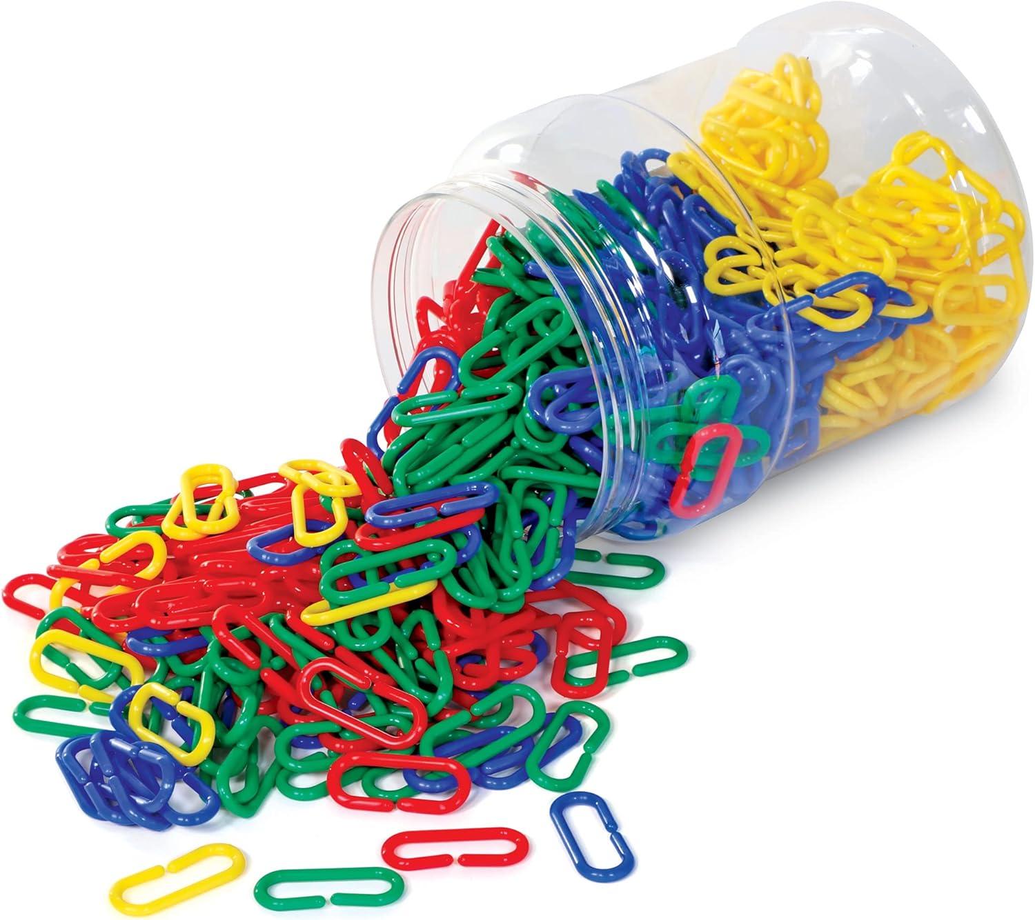 imageLearning Resources Link N Learn Links 500 Pieces Ages 3 Preschool Supplies Toddler Toys Math ManipulativesLinks