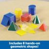 Learning Resources Folding Geometric Shapes – 16 Pieces, Ages 7+ Geometry Accessories, Teacher Aids, Math Helper, Teacher Supplies, Math Games for Kids,Back to School Supplies(Shapes)