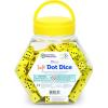Learning Resources Hands-On Soft Dot Dice Bucket, Set of 200, Ages 3+, Classroom or Homeschool Supplies, Back to School Supplies,Teacher Supplies(5/8in)