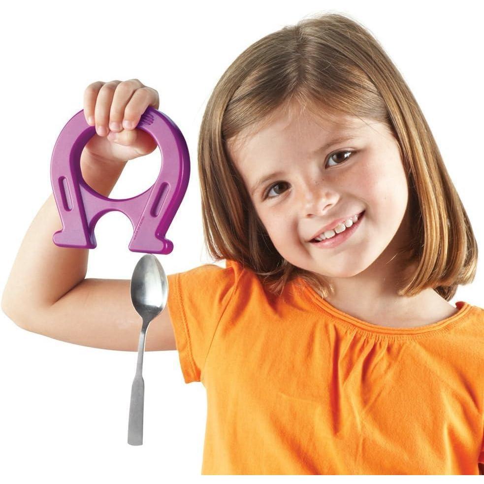 imageLearning Resources HorseshoeShaped Magnets Set of 12