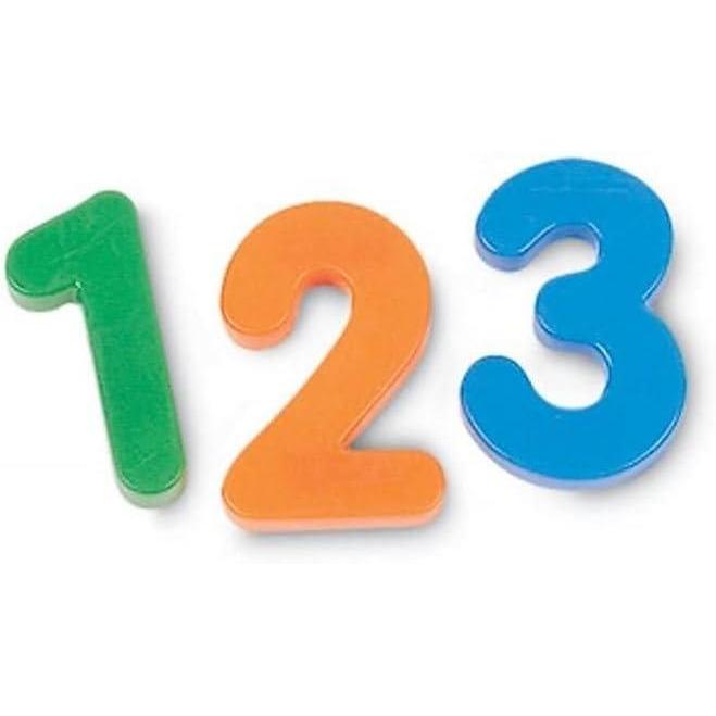 imageLearning Resources Jumbo Magnetic Numbers Whiteboard Classroom Accessories Number Recognition Counting Skills Set 36 Ages 3