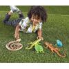 Learning Resources Jumbo Reptiles & Amphibians, Tortoise, Gecko, Snake, Iguana, and Tree Frog, 5 Animals, Ages 3+