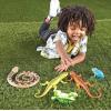 Learning Resources Jumbo Reptiles & Amphibians, Tortoise, Gecko, Snake, Iguana, and Tree Frog, 5 Animals, Ages 3+