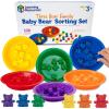 Learning Resources Baby Bear Sorting Set, Counting and Sorting Toys, Baby Bear Counters, Sorting Bears, 108 Pieces, Ages 3+