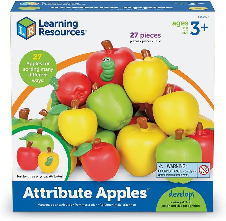 imageLearning Resources Attribute Apples Preschool Learning Activities Sorting Games for Kids Gifts for Kids Ages 3