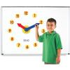 Learning Resources Magnetic Time Activity Set, Homeschool, Time Telling, Basic Math Skills, Giant Demo Clock, Whiteboard Accessories, Grades K+, Ages 5+