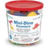 Learning Resources Counting Dino-Sorters Math Activity Set, Dinosaur Sorting Toy, 65 Pieces, Ages 3+(Mini-Dino Counters)