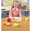 Learning Resources Magnetic Apple Fractions, Montessori Toys, Math Games, Play Food for Kids, Set of 10, Ages 5+
