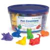 Learning Resources Domestic Pets Counters, Educational Counting and Sorting Toy, Set of 72, Multicolor