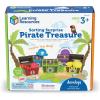 Learning Resources Sorting Surprise Pirate Treasure – 30 Pieces, Ages 3+ Color, Sorting & Matching Skills Toy, Fine Motor Skills Toys for Toddlers, Preschool Learning Toys