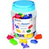 Learning Resources Mini Motors Counting and Sorting Fun Set, Early Math Skill, Set of 72, Ages 3+