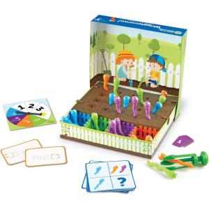 Learning Resources Wriggleworms Fine Motor Activity Set – Montessori Sensory Bin Toys, Gross Motor Skills, Toddler Games, Color Sorting, Preschool Classroom Must Haves, Gifts for Boys and Girls(Activity Set)