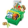 Learning Resources Pretend & Play Healthy Foods Set – 3 Baskets Ages 3+, Preschool Kitchen Food Toys for Kids, Grocery Store Accessories, Gifts for Boys and Girls