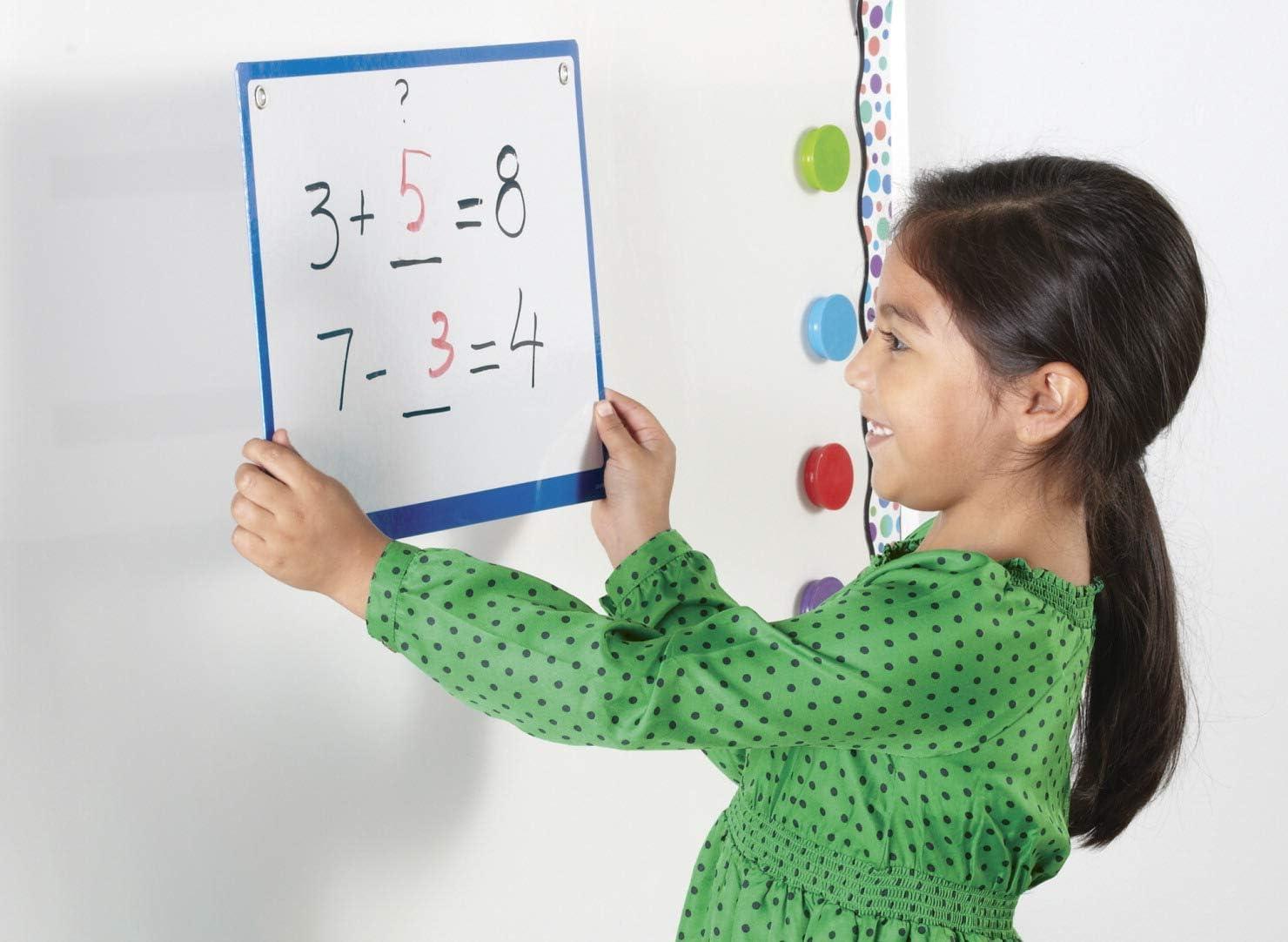 imageLearning Resources Magnetic Collaboration Boards Dry Erase Doodle Classroom Activity Back to School Teacher Must Haves 4 Pieces