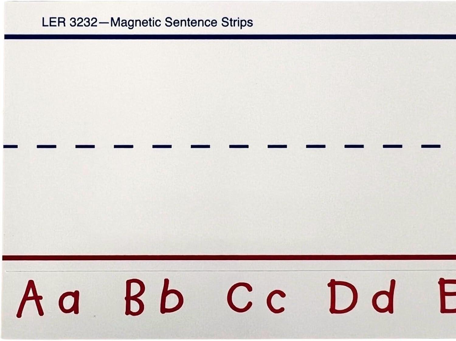imageLearning Resources Magnetic Sentence Strips Write ampamp Wipe