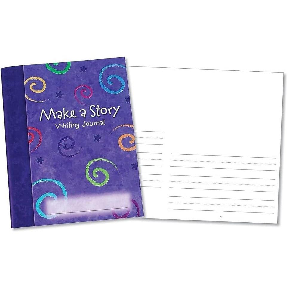 imageLearning Resources Make a Story Writing Journal Set of 10 LER3469