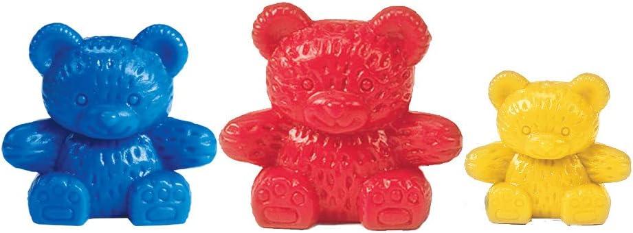 imageLearning Resources Bear Counters Set Counting Color ampamp Sorting Toy Set of 80 Ages 3 multicolor