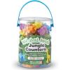Learning Resources Wild About Animals Jungle Counters – Toddler Counting Toys, Zoo and Safari Animal Figures, Color Sorting Math Manipulatives, Fine Motor Skills, Gifts for Boys and Girls