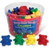 Learning Resources Bear Counters Set, Counting, Color & Sorting Toy, Set of 80, Ages 3+, multicolor