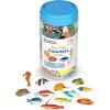 Learning Resources Fun Fish Counters, Set of 60, Ages 3+, Educational Counting and Sorting Toy, Fine Motor Skills ,Animal Toys for Kids(Fish Counters)