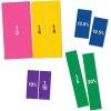 Learning Resources Double-Sided Magnetic Fraction Squares, Math Manipulations, 51 Pieces, Ages 6+, multi-color