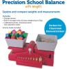 Learning Resources Precision School Balance, Includes Weights, Grades 4 and up,