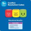 Learning Resources Conflict Resolution Cubes – Conversation Starter Cubes, Communication Skills Games, Social Emotional Learning Activities, Ice Breaking, Empathy Tools, Gifts for Boys and Girls