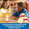 Learning Resources POP for Phonics – Language Development, Spelling for Toddlers, Alphabet Activities, Letters Recognition, Reading Materials, Montessori Flash Cards, Popcorn Game, Gifts for Kids