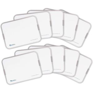 Learning Resources 9×12 Inch Dry Erase Boards, Classroom Whiteboard for Students, Double Sided, Set of 10, Ages 3+