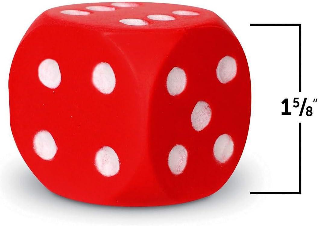 image:imageLearning Resources Foam Dice Dot Dice Early Math Skills Board Games Classroom Must Haves Back to School Set of 2 Grades PreK Ages 3