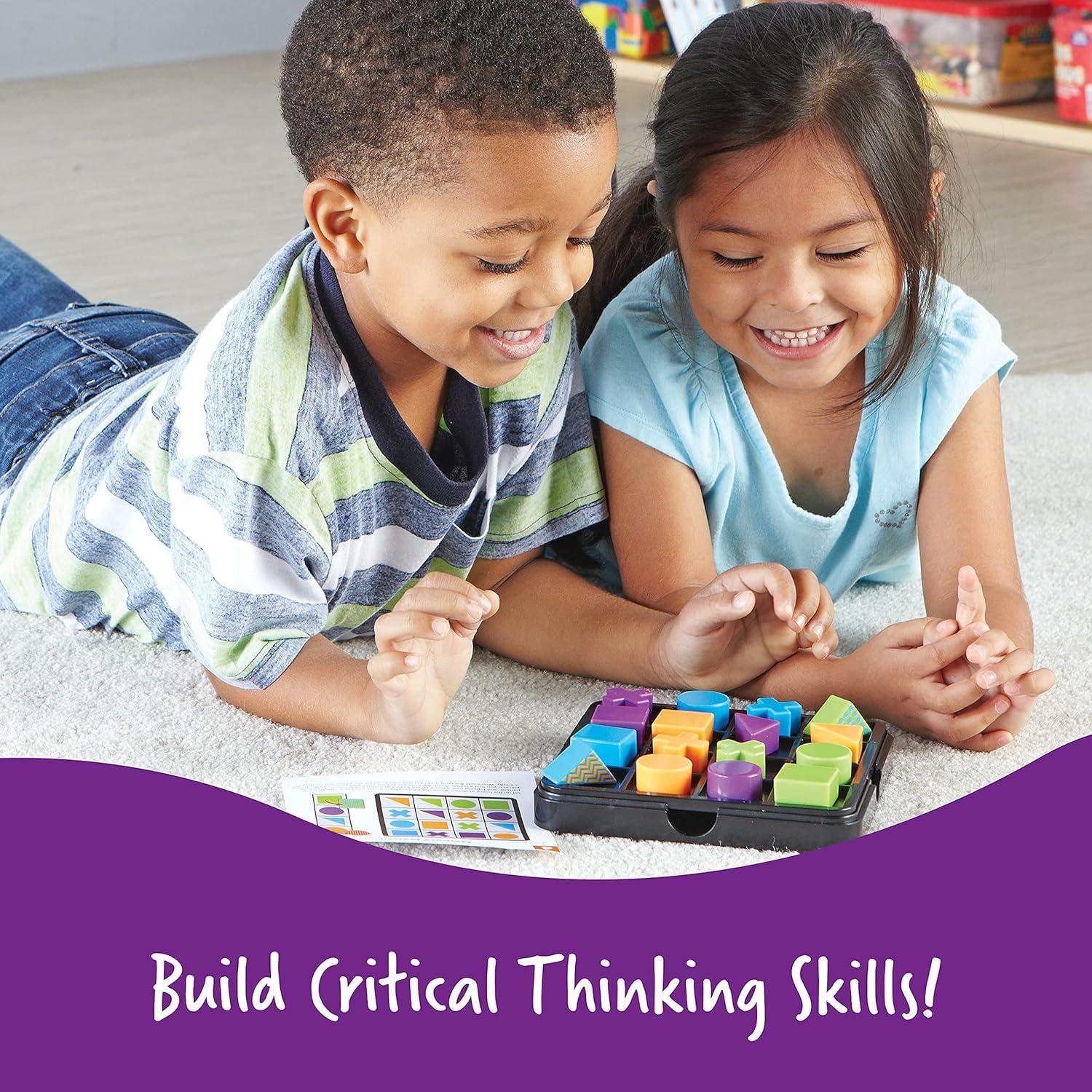 image:imageLearning Resources Mental Blox Go Ages 5 Educational Travel Games for Kids 3D Brain Teaser and Puzzles STEM Critical Thinking for Kids