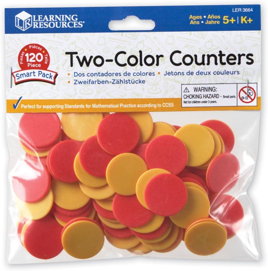 image:imageLearning Resources TwoColor Counters Smart Pack