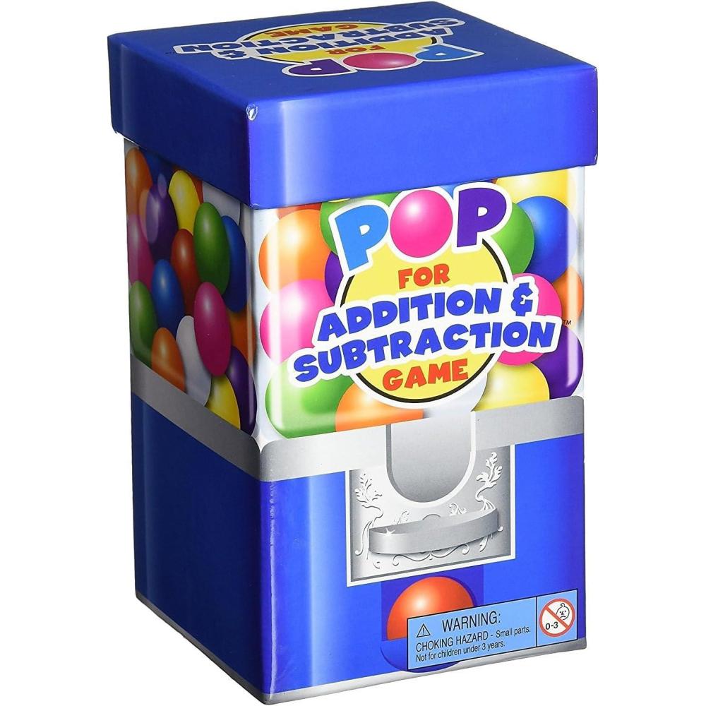 image:imageLearning Resources Pop For Addition amp Subtraction Math Game Number Flash Cards Math Manipulatives Classroom Must Haves Homeschool Montessori Board Games Gifts for Boys and GirlsPop