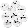Learning Resources 10 on the Spot Ten Frame Game – Math Manipulatives, Board Games for Kids, Number Cards, Toddler Montessori Counters, STEM Toys for Classroom, Party Gifts for Boys and Girls