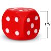 Learning Resources Foam Dice: Dot Dice – Early Math Skills, Board Games, Classroom Must Haves, Back to School, Set of 2, Grades PreK+, Ages 3+